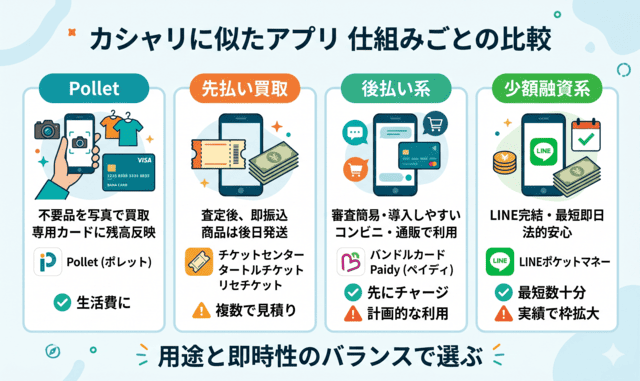 カシャリに似たアプリ厳選9選を比較